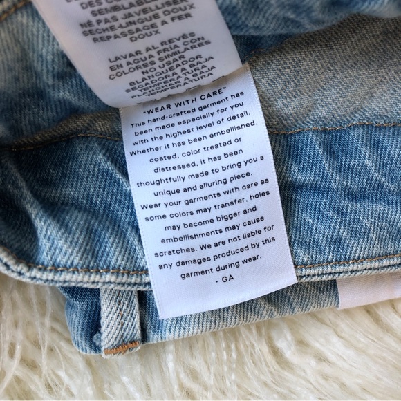 GOOD AMERICAN NWT Good Girlfriend High Denim Jeans NEW With Tags - Picture 11 of 16